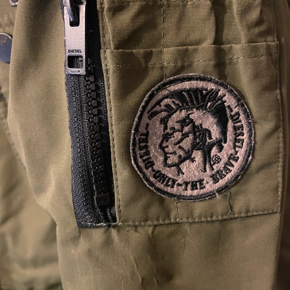 Diesel Olive Green Jacket - Picture 4 of 6